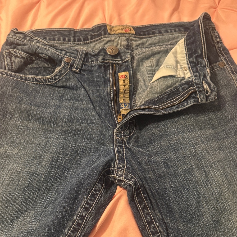 Wrangler Men's Relaxed Fit Denim Jeans